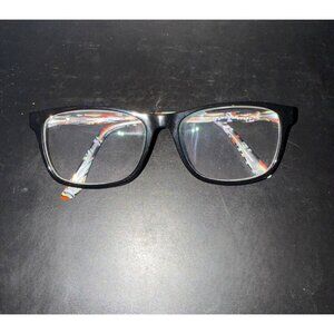 Genevieve Paris Eye Glasses Black Multicolor Inside 54-18-140